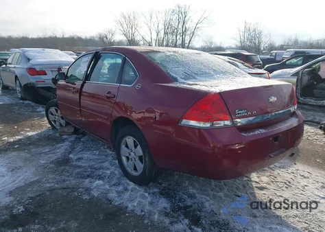 2006 Chevrolet Impala Lt из США, поврежденный, VIN 2G1WT55K569342544